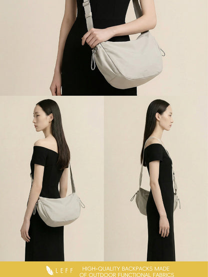 LEFF Fashion Women Crossbody Bag High Quality Nylon Commuting Bags Waterproof Outdoor Travel Shoulder Bag New Causal Female Bags