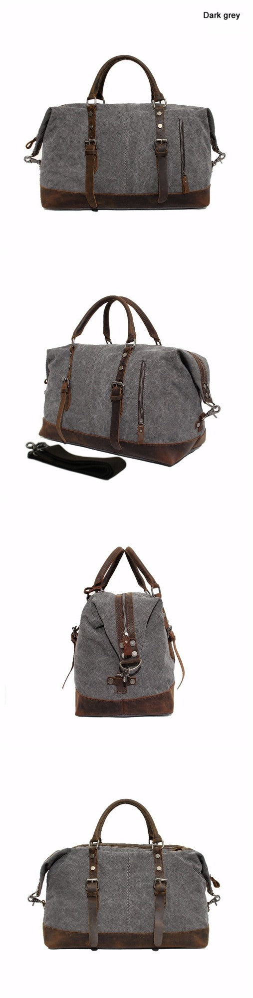 Bolsas de viagem de couro e lona militar vintage masculinas Bolsas de mão para viagem Bolsas de viagem masculinas sacola de viagem bolsa grande de fim de semana bolsa para pernoite