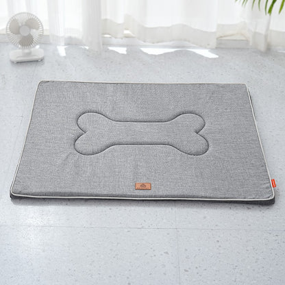 Cama de Cachorro Lavável de Inverno Almofada Reversível para Caixas de Transporte Cama Macia e Fofa para Canis Colchão para Cachorros Grandes, Médios e Pequenos