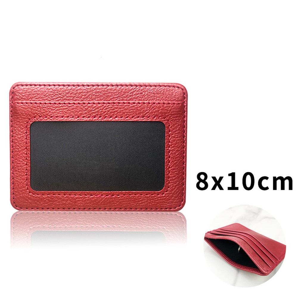 Custom Name ID Card Holder Fashion Slim Women Personalize Initials Mini Credit Card Wallet DIY Men Gift Engrave Logo Cardholder