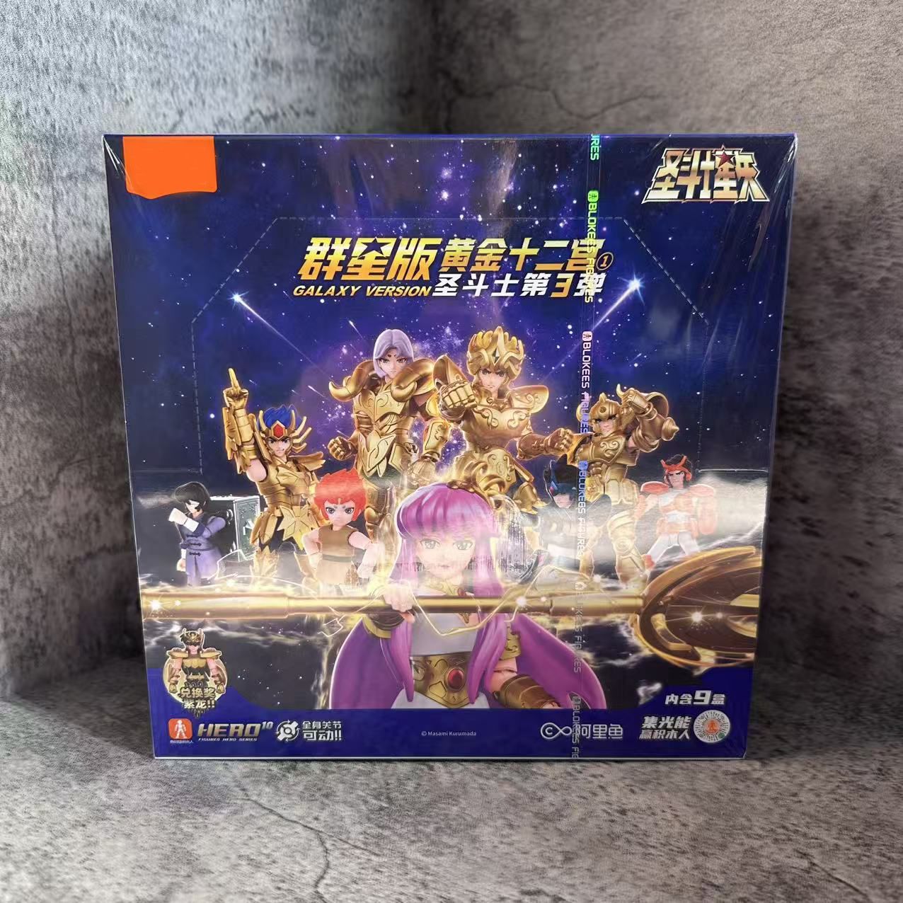 Pronta Entrega Saint Seiya VERSÃO GALAXY 03 Athena Aldebaran Máscara da Morte Aiolia Mu de Áries Modelo Montado Brinquedos Cavaleiro de Ouro