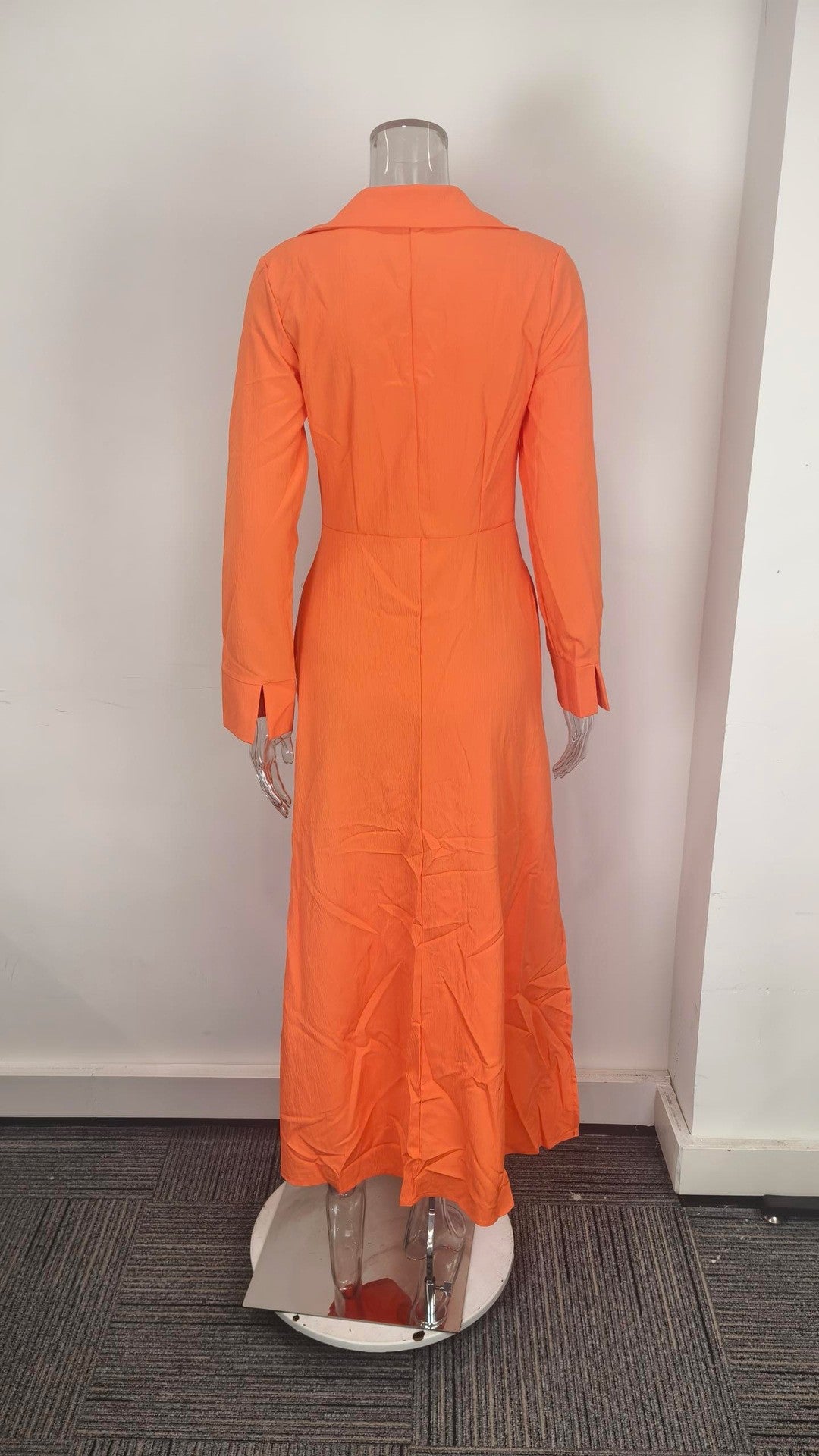 Fashion Spring Overalls Sundress Women 2025 Autumn Dress Casual Elegant longSleeve Baggy Work Vestidos Kaftan Maxi Long Dress