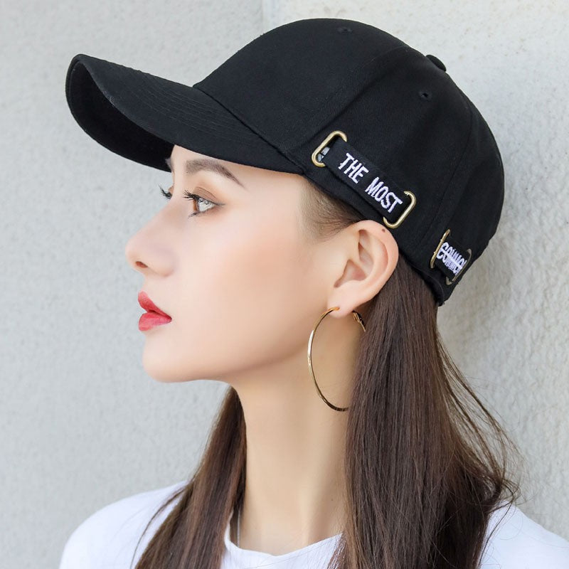 New Summer 2024 Black White Women‘s Cap letter print Snapback Hip Hop Baseball Caps Women dad hat bones masculino gorras hombre