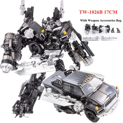 EM ESTOQUE NOVO BAIWEI 18CM Brinquedos de Transformação TW-1024 KO SS Filme Robô Pintado Anime Action Figure Modelo de Carro Presente para Crianças TW-1032
