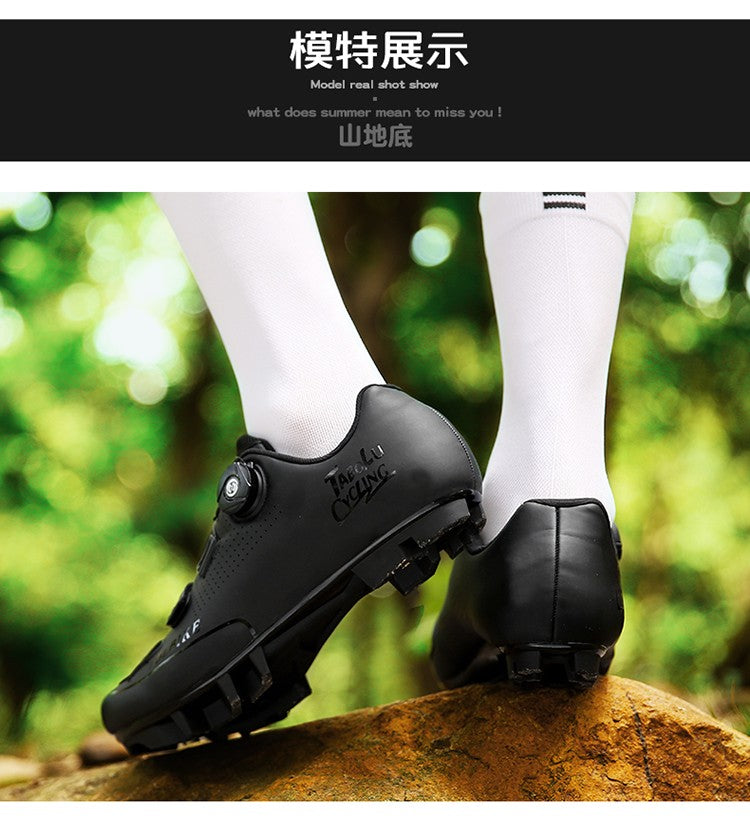 Cycling MTB Shoes with Clits Men Route Cleat Road Bike Speed Flat Sneaker Racing Women Bicycle Mountain Spd Biking Footwear