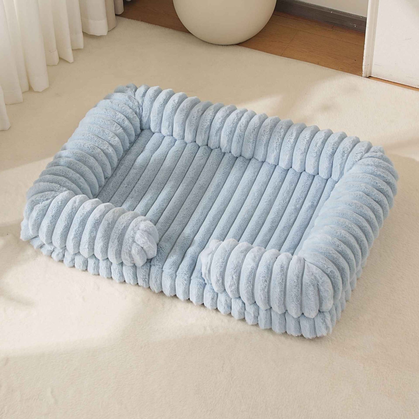 Cama Grande e Quente para Cães e Gatos, Ninho Fechado para Gatos, Colchonete Macio para Animais de Estimação, Cama para Gatos