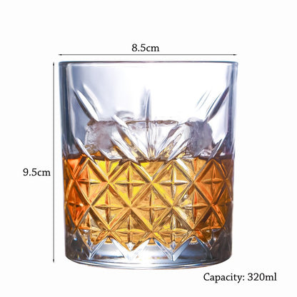 Copos de uísque, Copos de uísque escocês, Copos de uísque estilo "Old Fashioned"/ Presente perfeito para amantes de uísque escocês/ Vidraria elegante para bourbon/rum