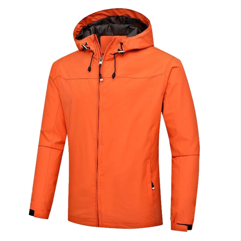 Outdoor Jacket Windproof Waterproof Breathable Thin Jackets Windbreaker Cycling Mountaineering Clothes Custom Logo Print