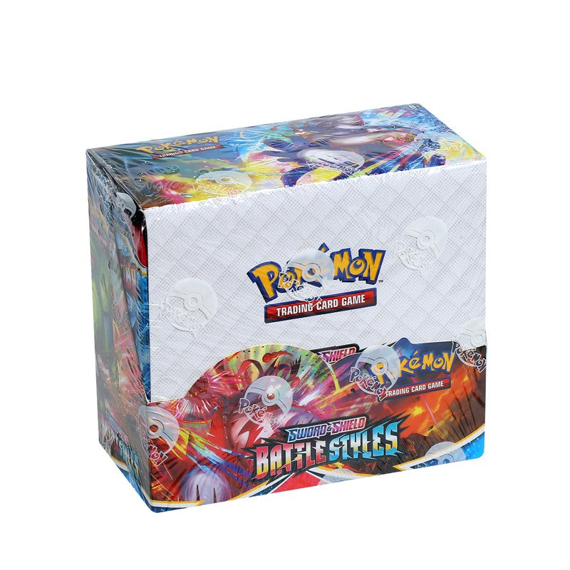 324/360Pcs/Set Pokémon Estrelas Cintilantes União de Equipes Escuridão Incendiária Sol Lua Evoluções Cartão Booster de Batalha de Negociação em Inglês