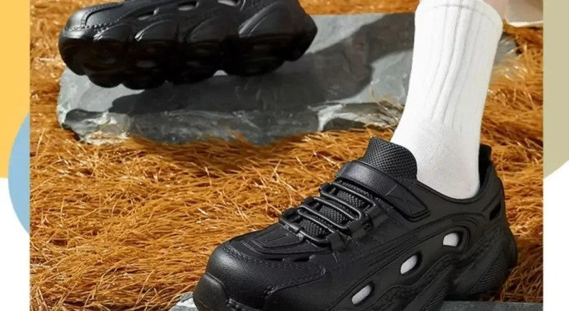 Outdoor Sports Slippers for Men and Women, Thick-Soled Eva Non-Slip Breathable Clogs, Fishing Beach Sandals for Men and Women