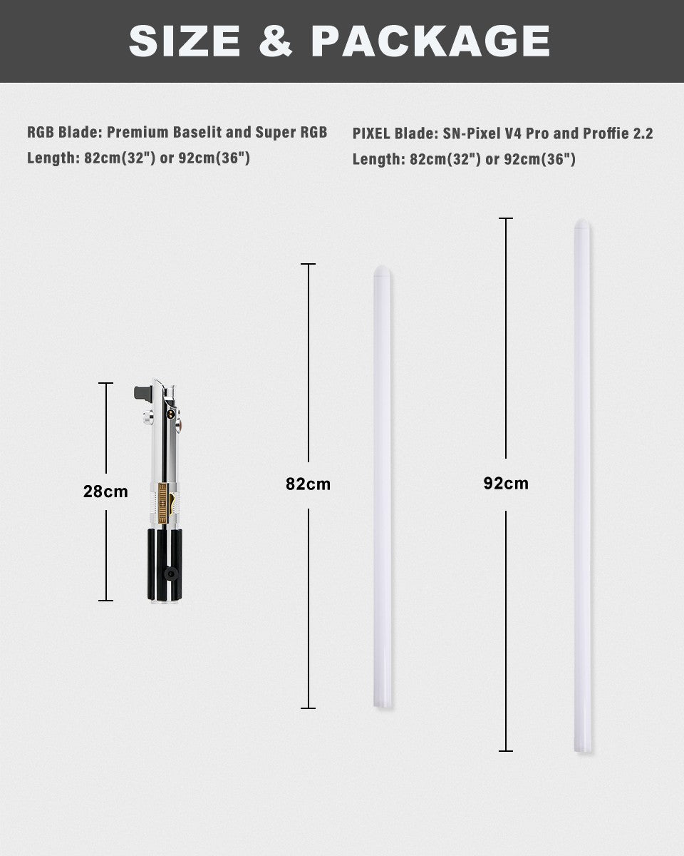 TXQSABER Anakin Lightsaber Natal Laser Pixel placa RGB Smooth Swing Punho de Metal com Lâmina de Tira de LED SDCard Proffie