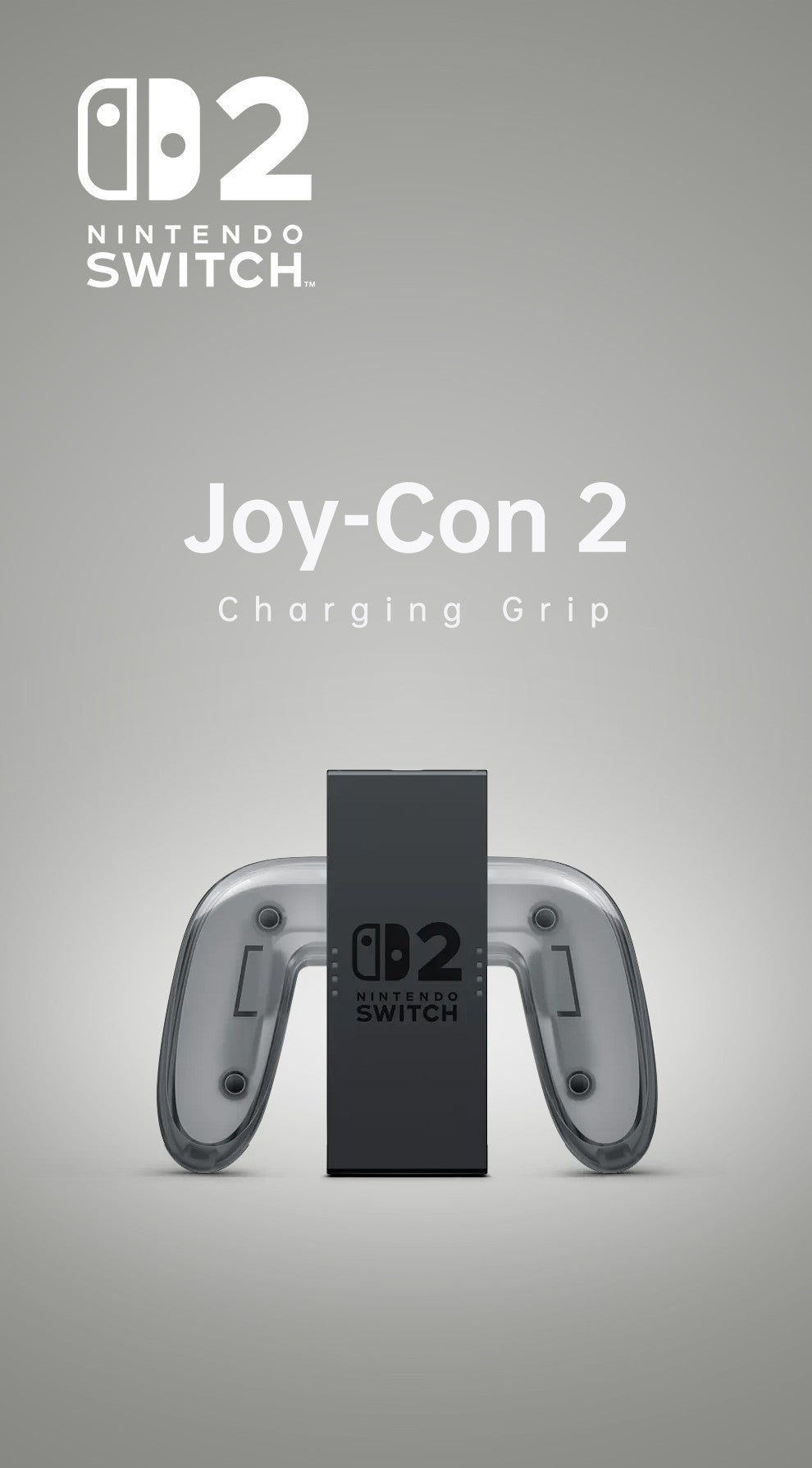 Original Nintendo Switch 2 Joy Con 2 Charging Grip Controller Charging Handle Joycon  for NS2 Switch Controller Accessories