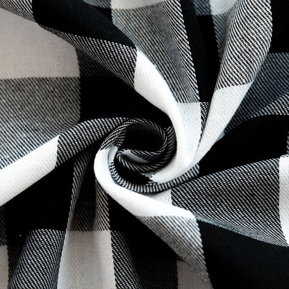 Christmas Checkered Square Tablecloth Kitchen, Wedding Party, Holiday Dining Table Decoration Tablecloth