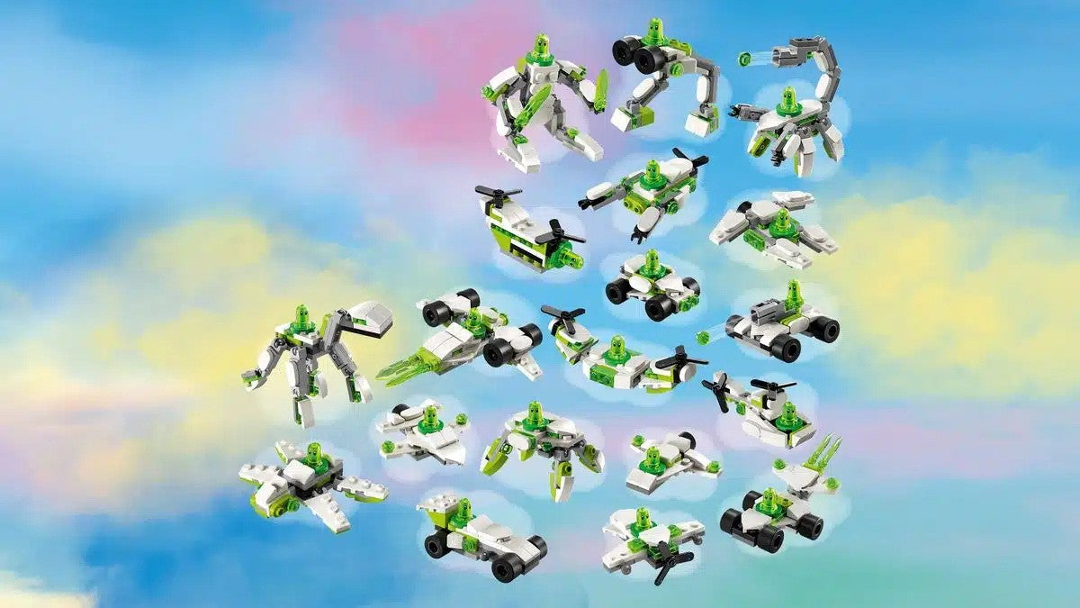 Lego 71487 Robô Xiaobo e Veículo Versátil Aventura Blocos de Montar Brinquedo Presente para Meninos e Meninas