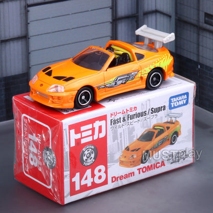 TOMY Supra GTR R34 AE86 Liga de Carro Diecasts e Veículos de Brinquedo Carro Modelo em Miniatura Escala de Carro Modelo para Crianças