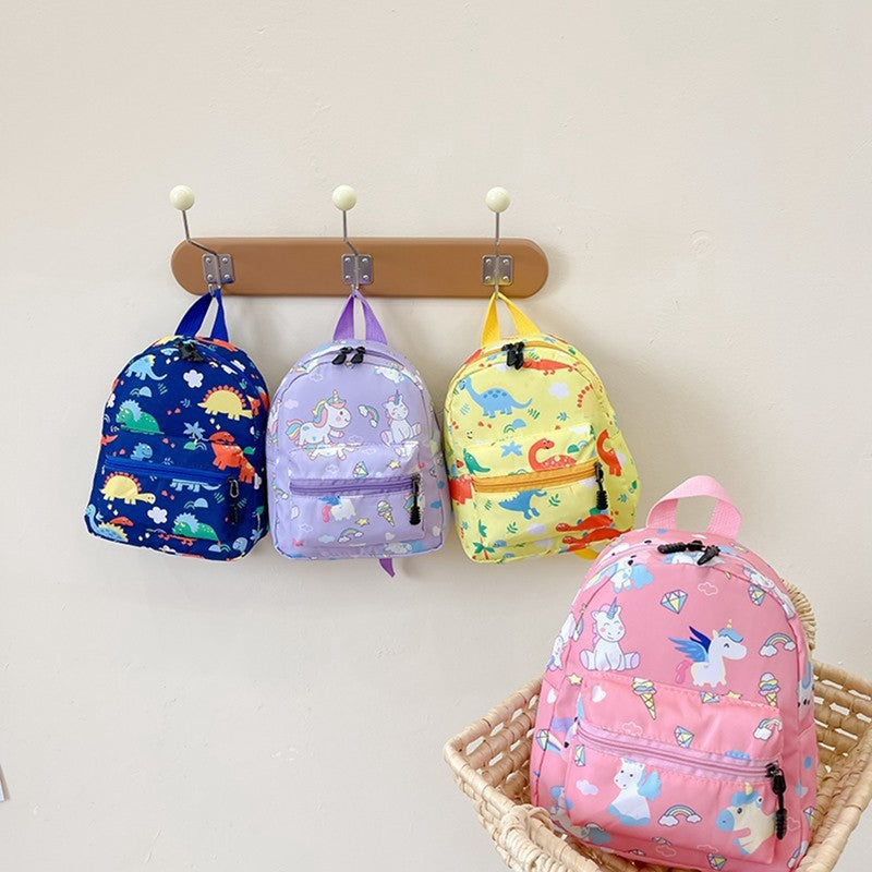 Mochilas de dinossauro de desenho animado infantis para adolescentes, linda mochila escolar de jardim de infância, bolsas impermeáveis para livros infantis, bolsa de animais para meninos e meninas