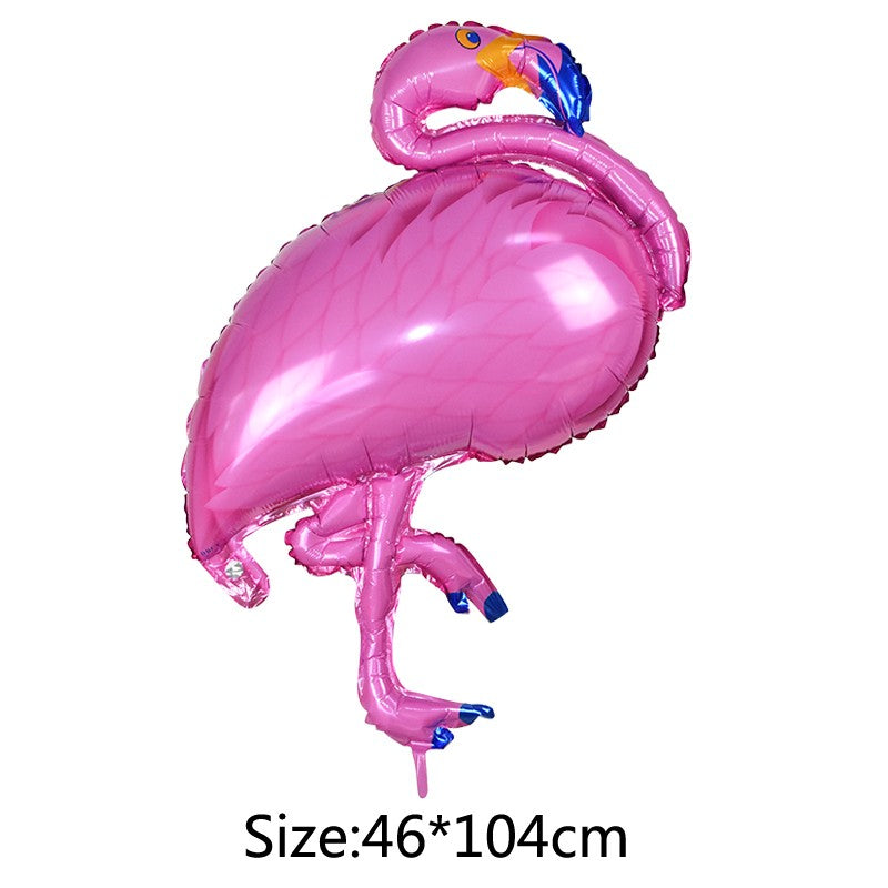 1/5pcs Tropical Balloon Hawaiian Balloons Luau Summer Helium Balloons for Birthday Hawaii Aloha Beach Pool Party Decorations
