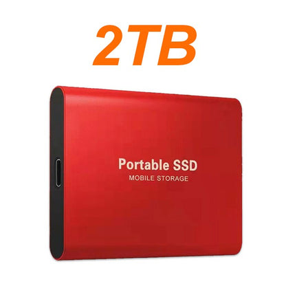 SSD portátil USB-C 2TB HD Externo 4TB de Grande Capacidade Unidade de Armazenamento de Alta Velocidade para Laptop Windows 10/11 2026