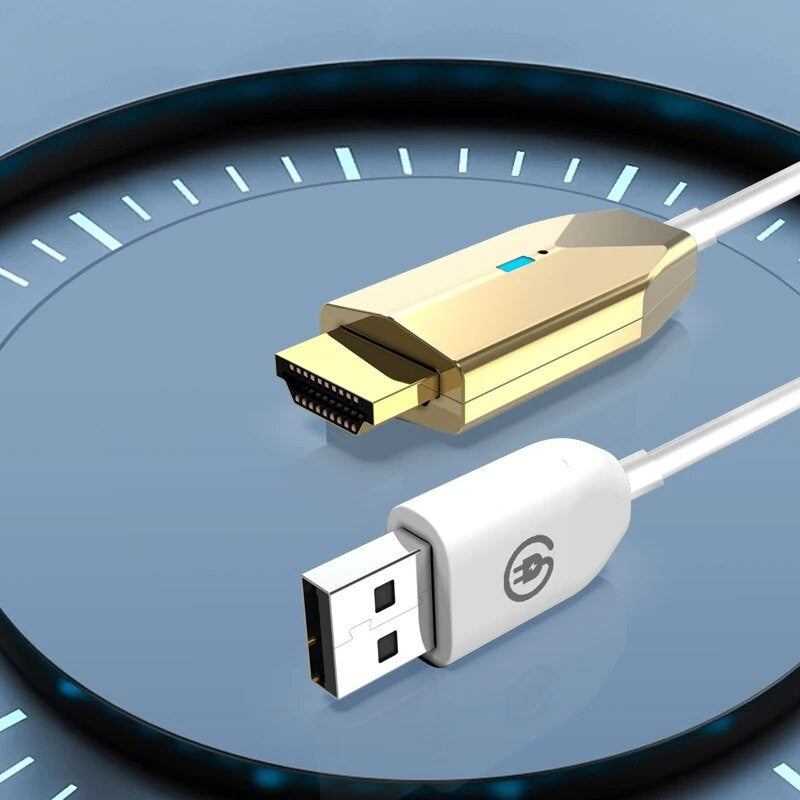 Transmissor Receptor de Vídeo de Transmissão Sem Fio de 30m HDMI-Compatível Extensor Adaptador de Cabo Espelho de Tela para Câmera PC Para TV