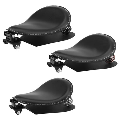 Suporte de Assento Solo para Motocicleta com Assento de Mola para Harley Custom Chopper Bobber Honda Yamaha Kawasaki Suzuki Universal