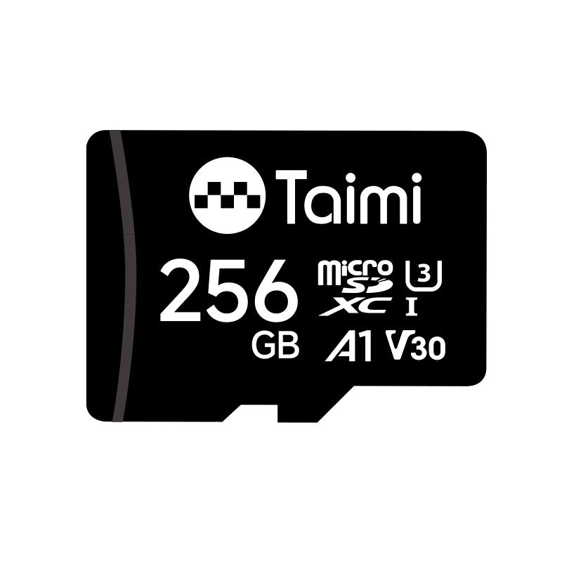 Taimi Cartão MicroSD C10 Cartão de Memória 32GB 64GB Classe10 Memória TF Micro SD SDXC 128GB 256GB A1 U3 V30 4K Para Câmera Veicular