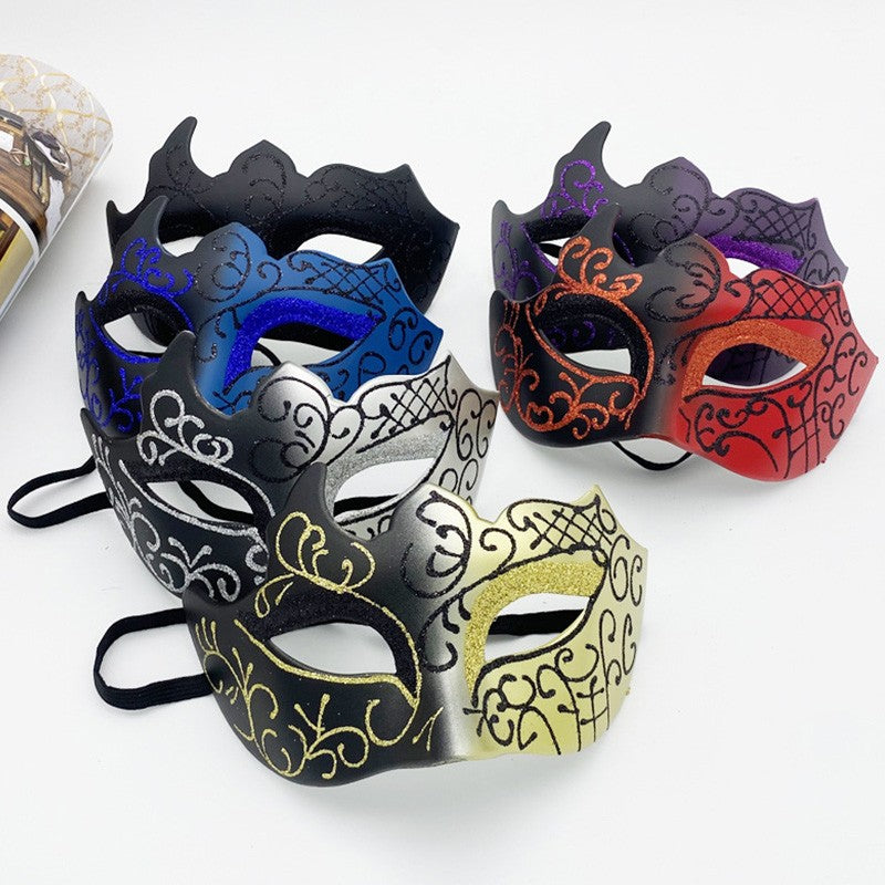 Half Face Mask Glittering Masquerade PartyMasks Role Play Nightclub Half Face Eye Maskween Party for Fancy Dress Christmas Party