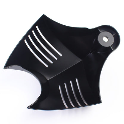 Mptprcycle Capa de buzina dupla preta Cowbell para Harley Big Twins V-Rods 1992-2020