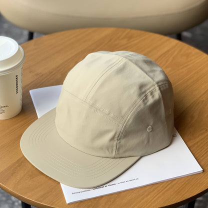 Quick-drying 63cm Large Flat Baseball Cap Men  Women Light  Breathable Sports Short Brim 5 Panel Running Hat Nylon Hats for Men