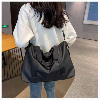 Travel bag Men's and women's tote bag Large capacity travel duffel Yoga exercise  Oxford cloth waterproof fitness bag