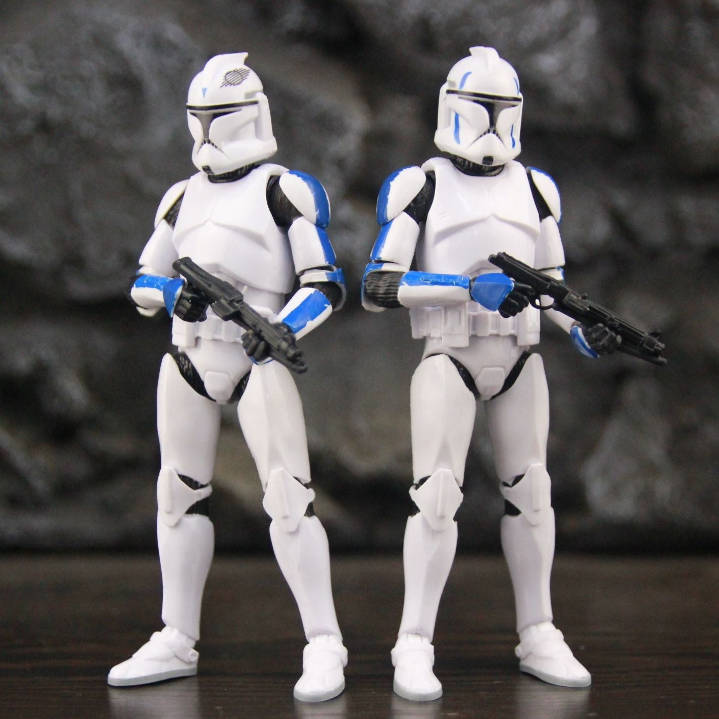 Star Wars 501st Legion ARF ARC Trooper Jesse Hardcase Commander Bane Denal Tup Dogma Boneco de Ação 6" Fase 2 Rex Team Clone Brinquedo
