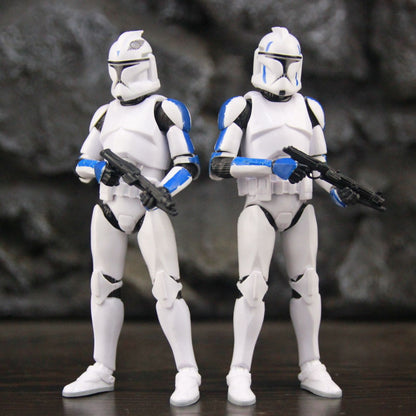 Star Wars 501st Legion ARF ARC Trooper Jesse Hardcase Commander Bane Denal Tup Dogma Boneco de Ação 6" Fase 2 Rex Team Clone Brinquedo