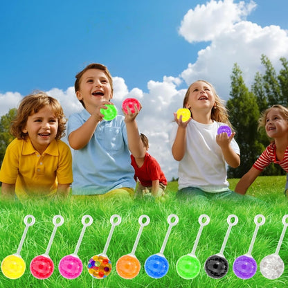 10-30PC Fun Finger Water Bead Jumping Ball Birthday Party Carnival Easter Gift School Prize Treasure Box Pinata Filler Gift Pack