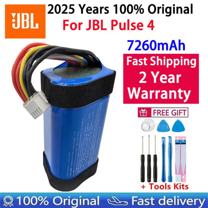 Bateria Original Recarregável 2025 Anos para Caixa de Som JBL Link 10 20 Clip Charge Boombox Pulse Xtreme Flip 1 2 3 4 5 6 Bateria