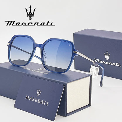 Óculos de sol de luxo MASERATI para ciclismo, proteção UV400, com escudo anti-reflexo 10783