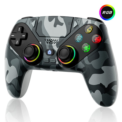 RGB Light Controller For PlayStation 5/PS5 Pro/Slim/PC Wireless Gamepad Marco/Turbo NO Drift Hall Effect Gaming Control Joystick