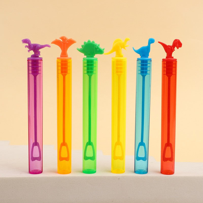 10/20/30Pcs Dinosaur Bubble Tube Empty Soap Bubble Bottle Toys for Kids Birthday Party Favors Wedding Guest Gifts Baby Shower