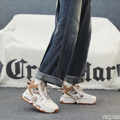 Snow Boots Men Boot High Top Winter Student Sports Plush Lace Up Anti Slip Comfortable Outdoor Warm Cold Proof Cotton Shoes