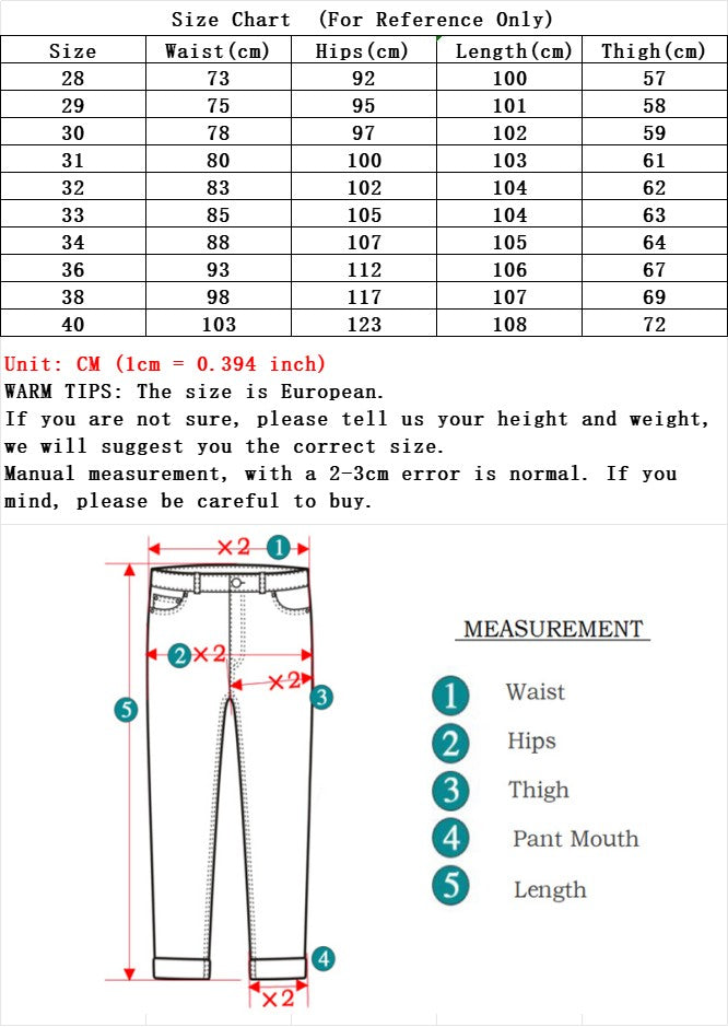 Men New Winter Warm Jeans Male Fleece Lined Thickened Denim Pants Loose Straight Cold Protection Casual Breathable Trousers