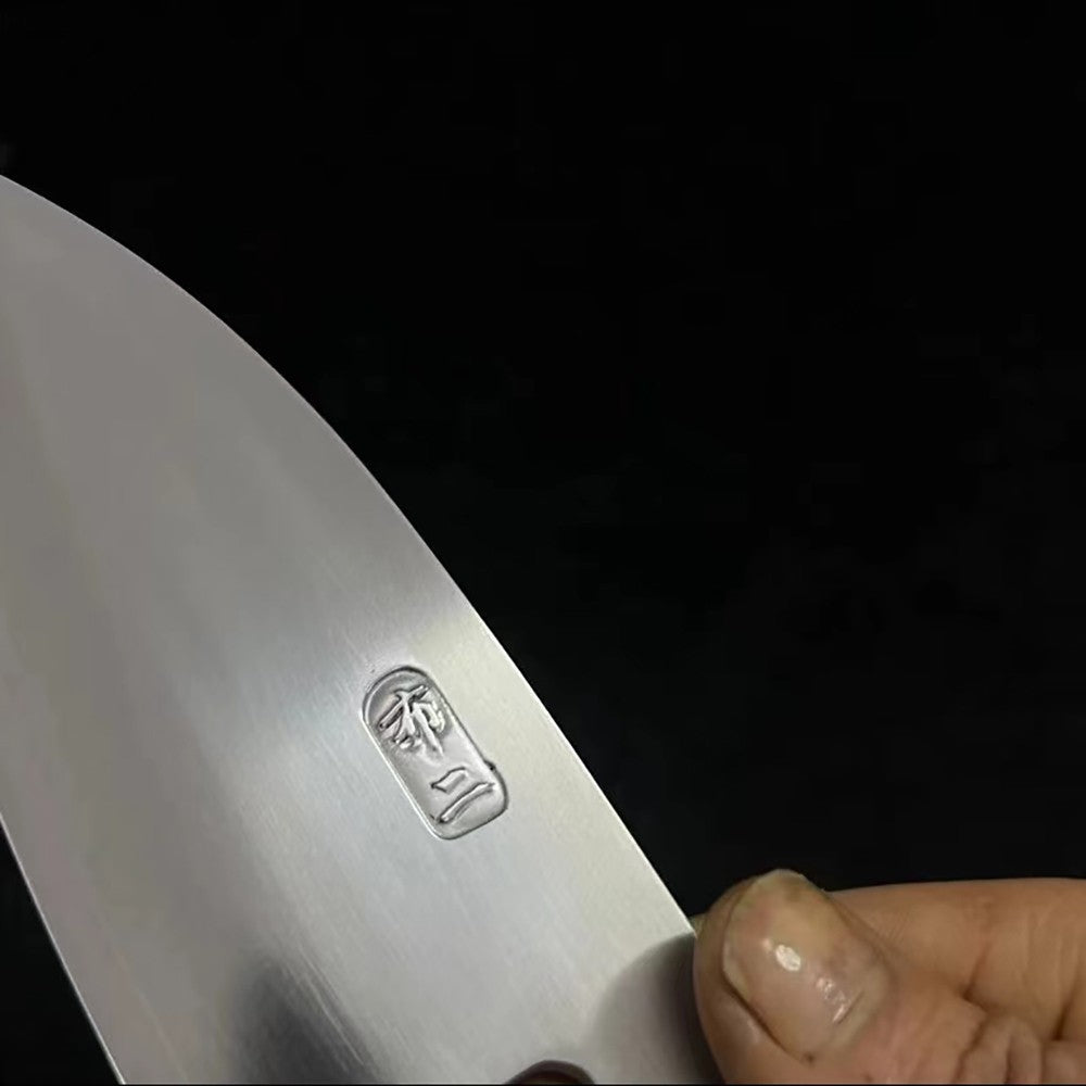 5.5 / 6.3 Inch Deba Knife 3 Layer BG42 Aviation Special Steel Double-edged Blade Cleaver Slicing Handmade Longquan Kitchen Knife