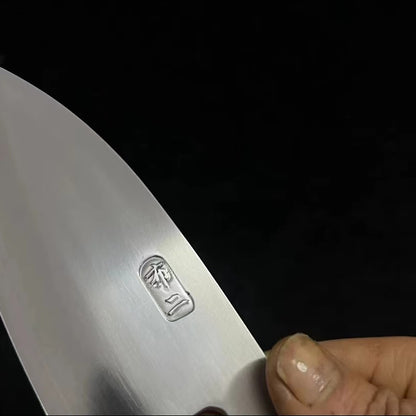 5.5 / 6.3 Inch Deba Knife 3 Layer BG42 Aviation Special Steel Double-edged Blade Cleaver Slicing Handmade Longquan Kitchen Knife