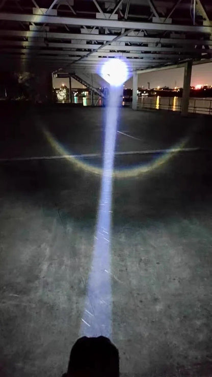 990000LM Most Powerful Flashlight Type-c Recharge 3000M Spotlight Tactical Flash Light 5000mAh High Power Led Flashlights Torch