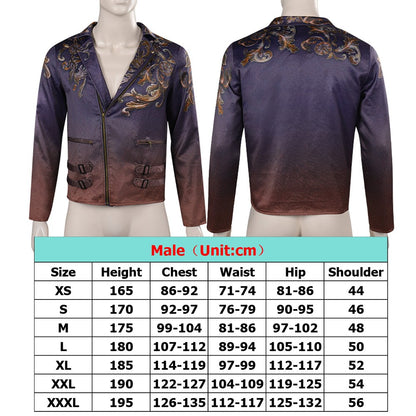 Leon S. Kennedy Cosplay Evil 4 Costume Coat Jacket Adult Men Outfits Halloween Carnival Party Disguise Roleplay Suit