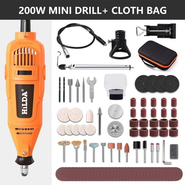 Mini Retificadeira Elétrica Furadeira Caneta de Gravação Mini Furadeira Ferramenta Rotativa Elétrica Acessórios para Máquina de Moer