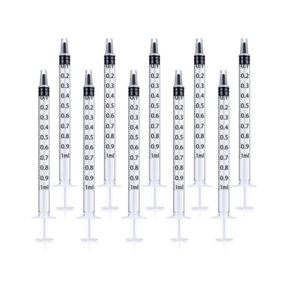 Seringa plástica de nutrientes reutilizável, 1ml-10ml, 10-20 peças, atacado, hidropônica, medição, também para cozinha