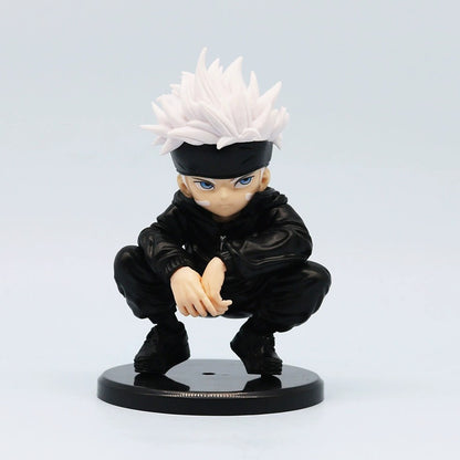 3 Estilos Jujutsu Kaisen Anime Figure Satoru Gojo Action Figure Lord of the Curse Sukuna Figurine Coleção Modelo Boneca Brinquedos