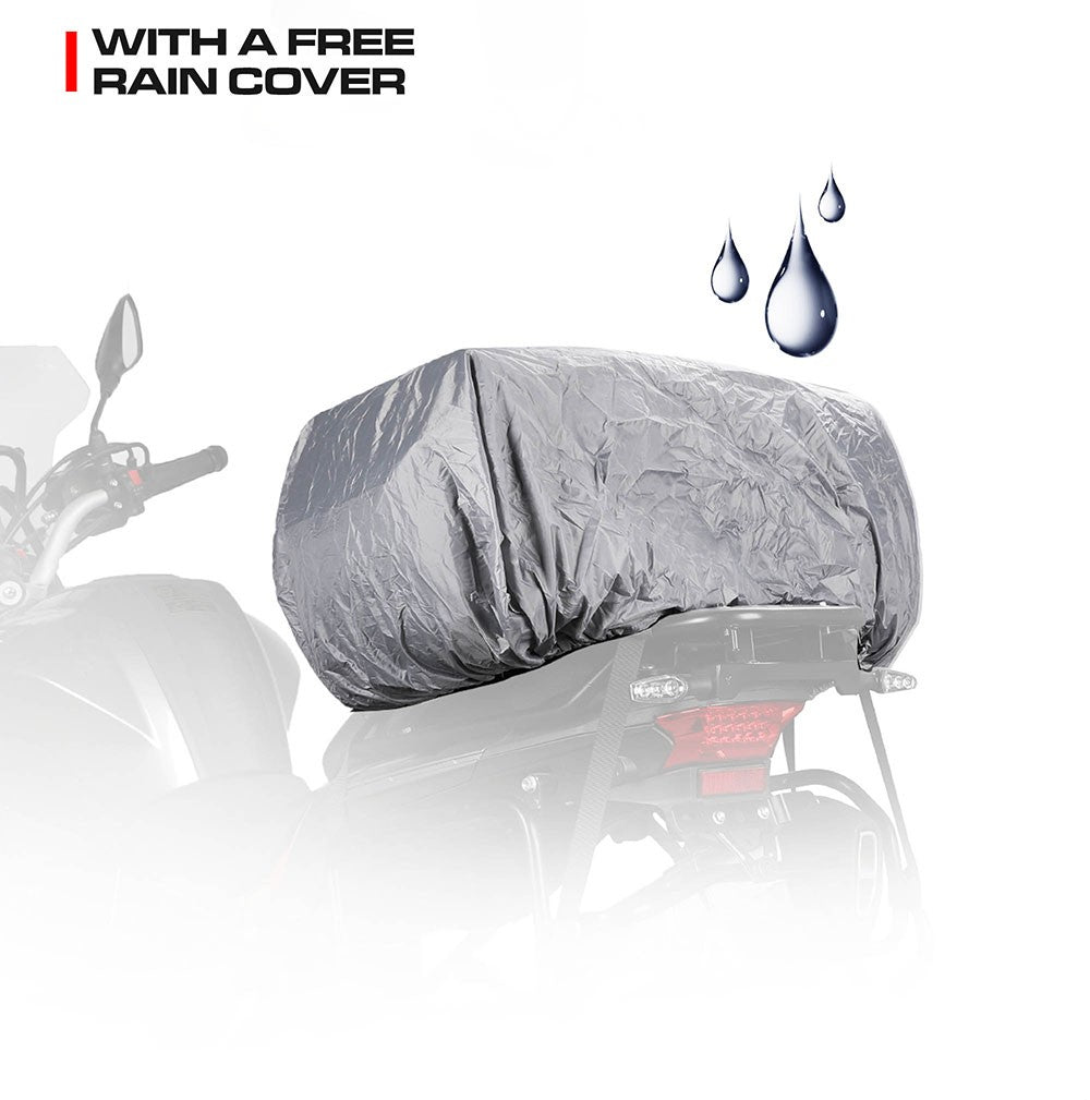 Motorcycle Tail Bag Waterproof 20L-60L Expandable Back Seat Saddle Bag Luggage Pannier Motorcycle Accessories Rider Backpack