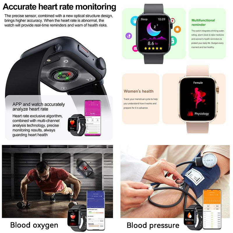 2025 Novo Para Xiaomi Redmi Watch 5 Chamada Bluetooth GPS Rastreamento NFC Frequência cardíaca IP68 À prova d'água Esporte Fitness Pulseira inteligente Unissex