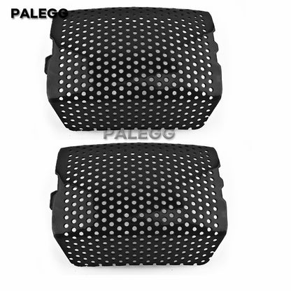 Conjunto de Inserções para Pinça de Freio Dianteiro Preto/Cromado para Motos Harley Touring Road King Electra Glide CVO Ultra Classic V-Rod