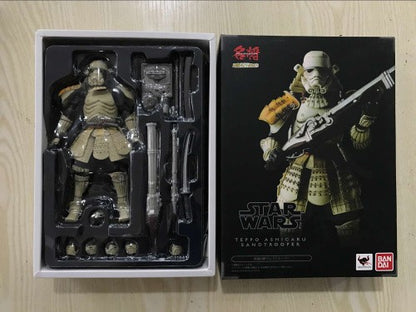 Venda Limitada FILME MANGA REALIZAÇÃO Star War Boba Fett Darth Vader & Homem-Aranha & Guarda Real Bonecos de Ação de 18cm