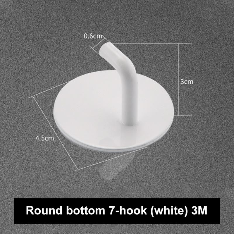 1/3PCS Hook Self-Adhesive 304 Stainless Steel Storage Hanger Towel Key Umbrella Holder Rack Kitchen Bathroom Home Accessories